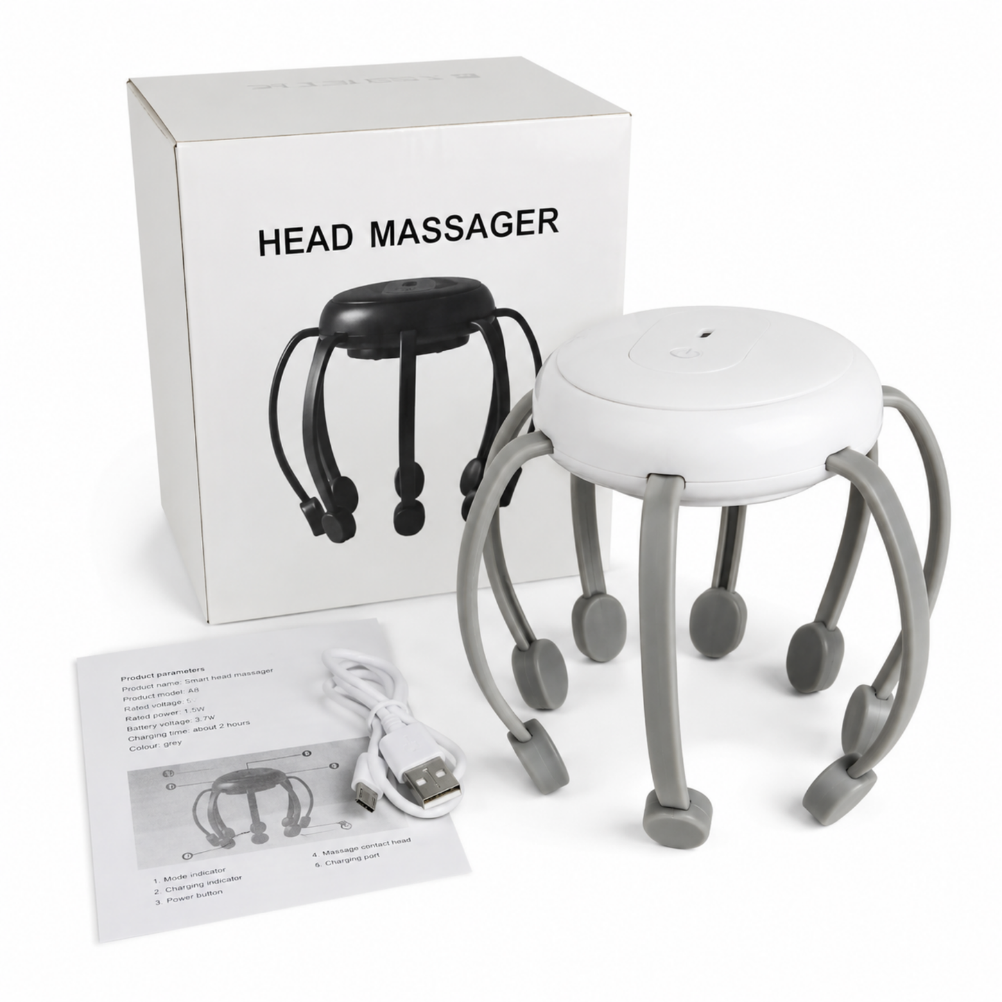 RelaxPro™ - Masajeador De Cabeza
